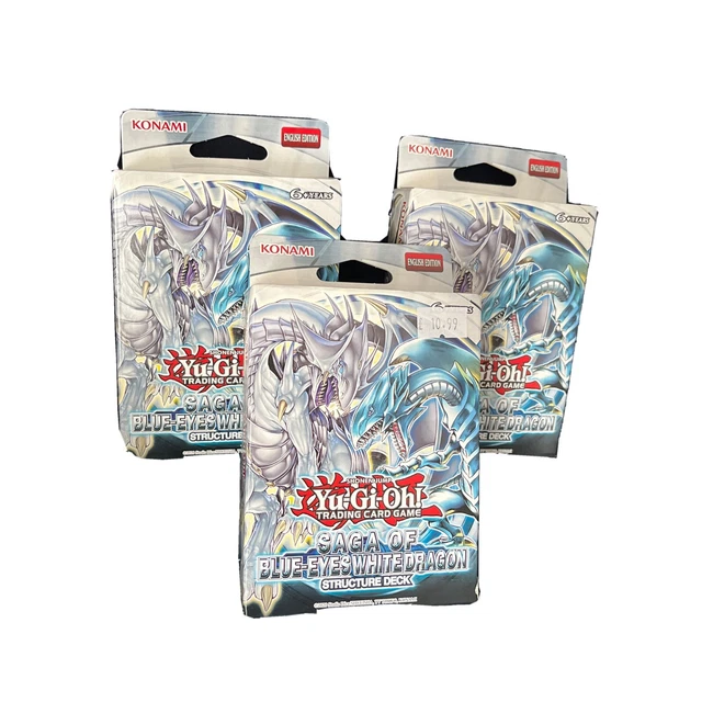 Yu-Gi-Oh! Deck De Structure : La Saga Du Dragon Blanc - Neuf Et Scellé - Version Française 2022