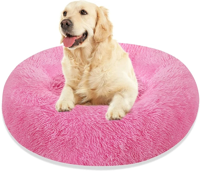 Calming Soft  Donut Anti Anxiety for Medium Large Pet Dog Cat bed Mat Sofa Mat 4