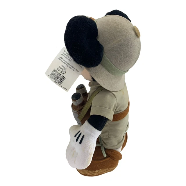 VINTAGE ANIMAL KINGDOM Disney Mickey Mouse Safari Plush Collectable Toy