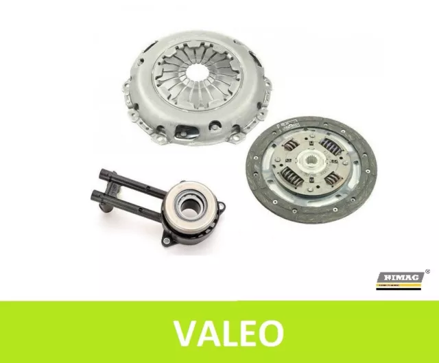 Valeo Kit Frizione Monomassa per Ford Fiesta V Fusion 1.4 TDCi 50 Kw 68 Cv Hp