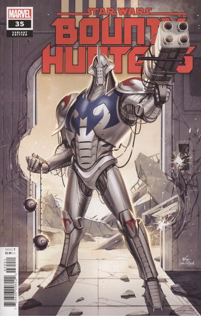 Star Wars: Bounty Hunters #35 Inhyuk Lee Durge Variant Vf/Nm Marvel Hohc 2023
