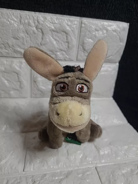 Dreamworks Tours London Shrek's Adventure Donkey Plush Soft Toy Keyring 'Rare'