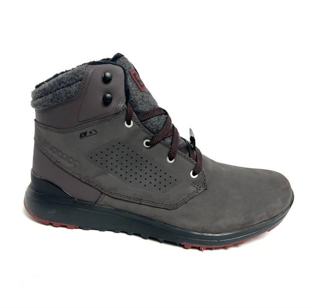 SALOMON MEN'S UTILITY winter cs waterproof boot in SHALE £100.96