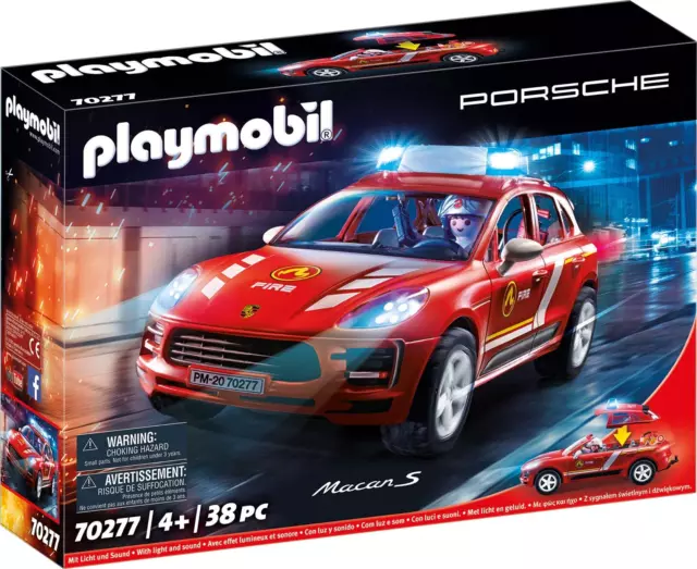 Playmobil 70277 Porsche Macan S Fire Brigade