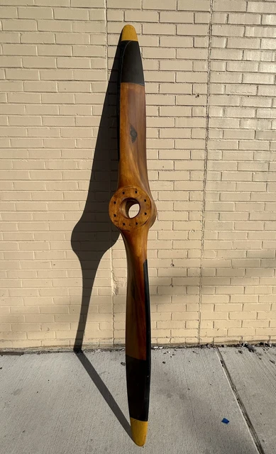 RARE 7 1/2' 90" SENSENICH ORIGINAL WWII 1940s WOODEN AIRPLANE PROPELLER RARE 7 1/2' 90" SENSENICH ORIGINAL WWII 1940s WOODEN AIRPLANE PROPELLER