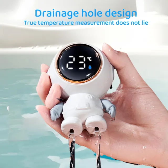 Floating Baby Bath Thermometer Safety Measure Water Temperature Astronaut