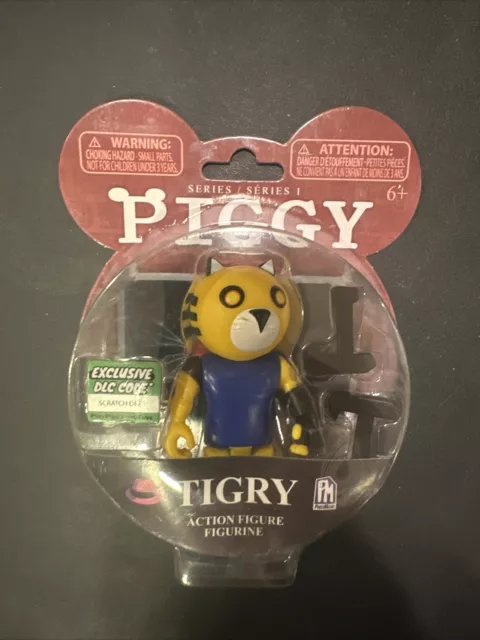 PIGGY Action Figure Series 1 - PIGGY, Tigry, Clown, Fox