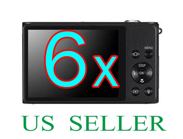 6x Clear LCD Screen Protector Guard Film For Samsung DV300F Camera