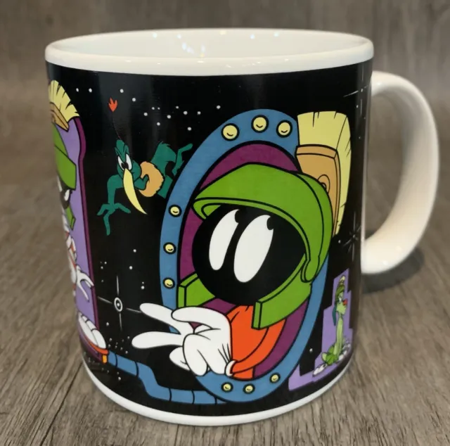 Vintage Marvin the Martian Looney Tunes Coffee Tea Mug Cup Duck Dodgers Space
