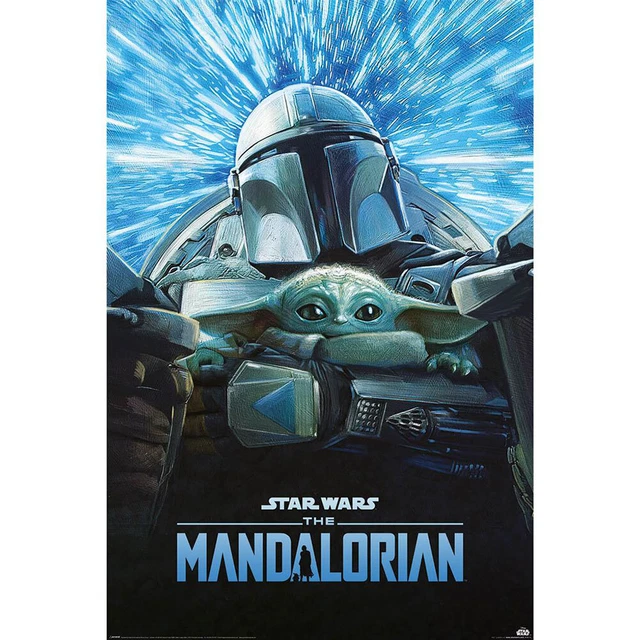 Star Wars: The Mandalorian Poster Lightspeed 232 Official Licensed Merchandise