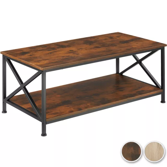 Table basse industrielle table de salon table de rangement table de canapé
