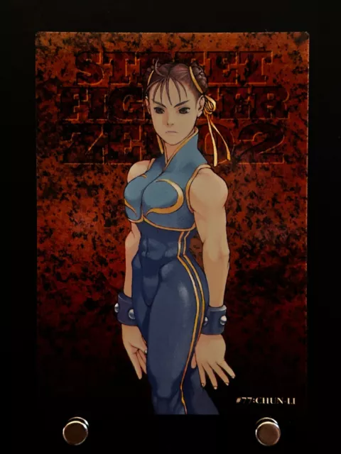 STREET FIGHTER II V CHUN-LI VS VEGA No.34 TCG Card Bandai 1995 Made in  Japan