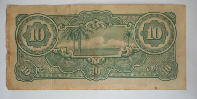 Banknote Japanese Occupation of Malaya WW2 2