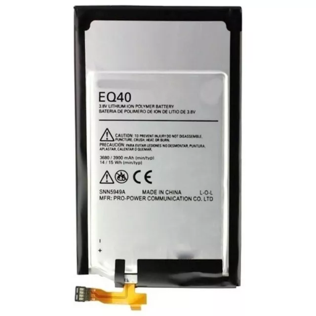 Motorola Batterie Original EQ40 pour Droid Turbo 3900mAh Pile Lithium Neuf Vrac