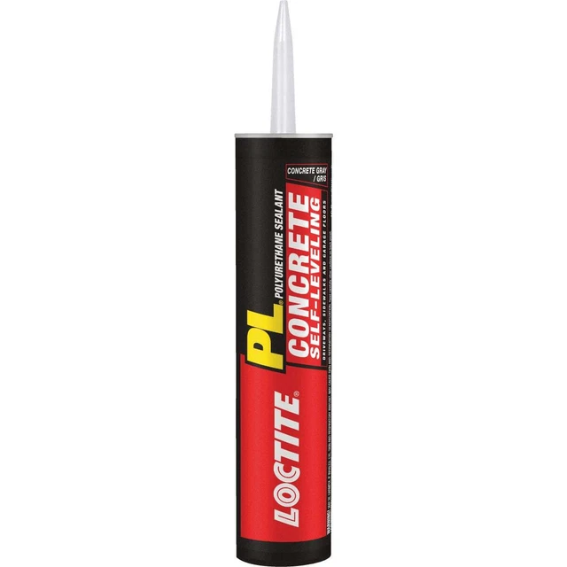 Loctite Pl Self-Leveling Sealant 10 Oz Limestone Gray Concrete Sealant 1618150