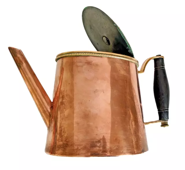 Copper Teapot 6 Gills by William Soutter & Sons Birmingham UK Antique Victorian