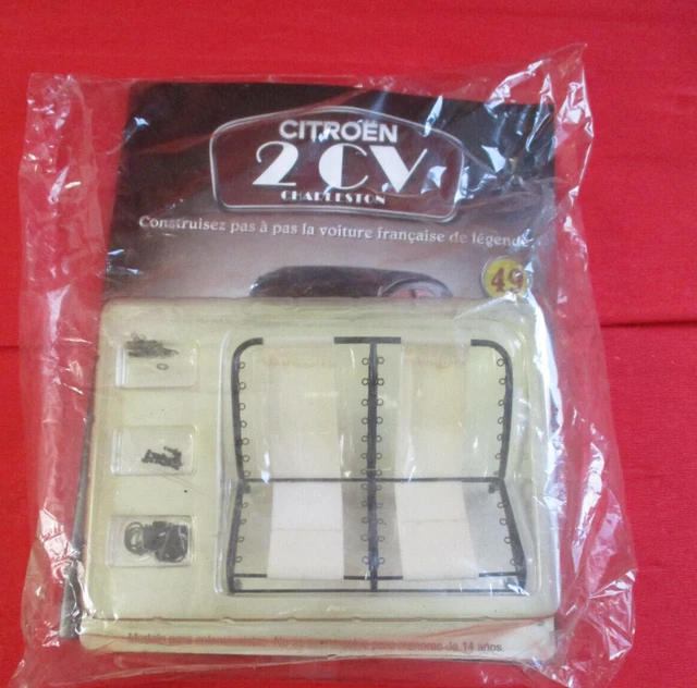 Lot Pièces Altaya Citroën 2CV Charleston 1/8 - Fascicule N°100 - #D20