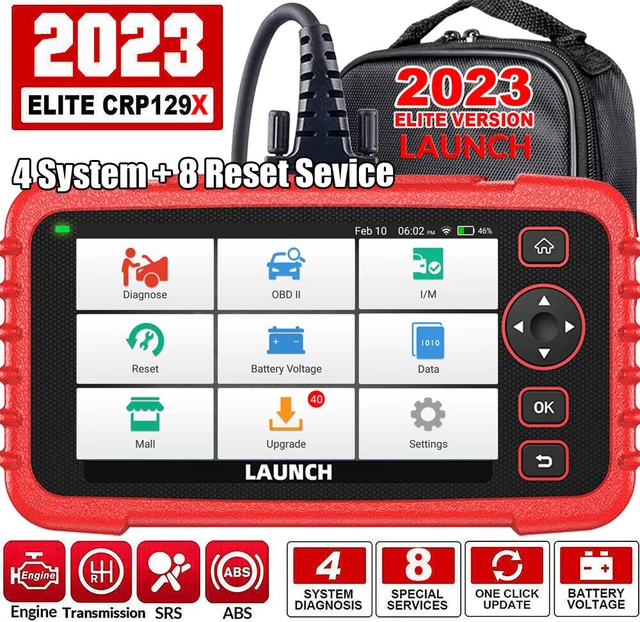 LAUNCH X431 CRP129X Auto OBD2 Scanner diagnostico diagnosi Lettore Codice TPMS