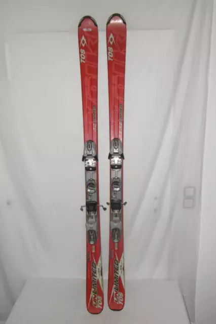 Völkl Ski " Unlimited " Top Allround Carver 161 Cm + Bindung