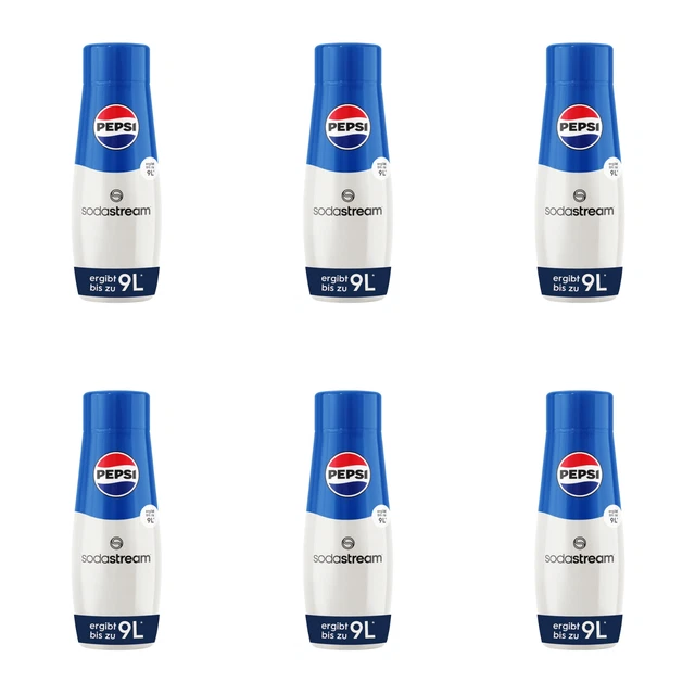 20,43 €/L SodaStream Pepsi Sirup 440 Ml Softdrink Getränkesirup Limonade