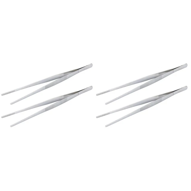 4 Pcs Food Serving Tong Bread BBQ Clip Kitchen Tongs Buffet