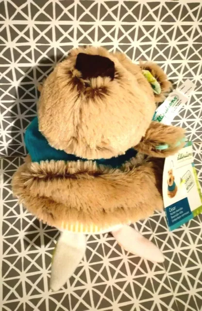 Doudou réversible hochet  César chien lapin Lilliputiens neuf