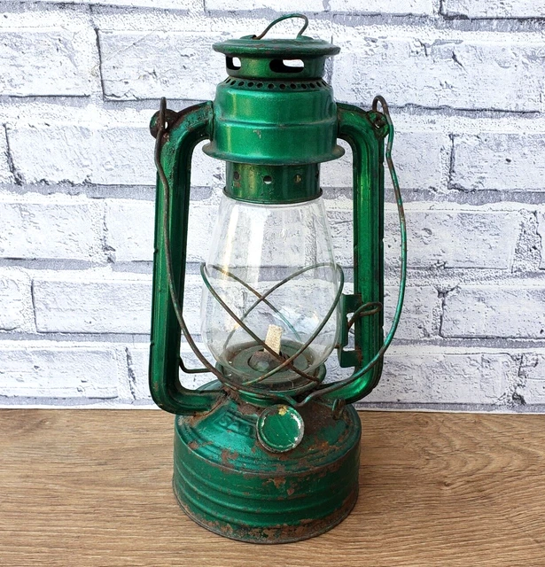 Original MURPHEY Hurricane Lamp Antique Old Collectible Kerosene Vintage Lantern