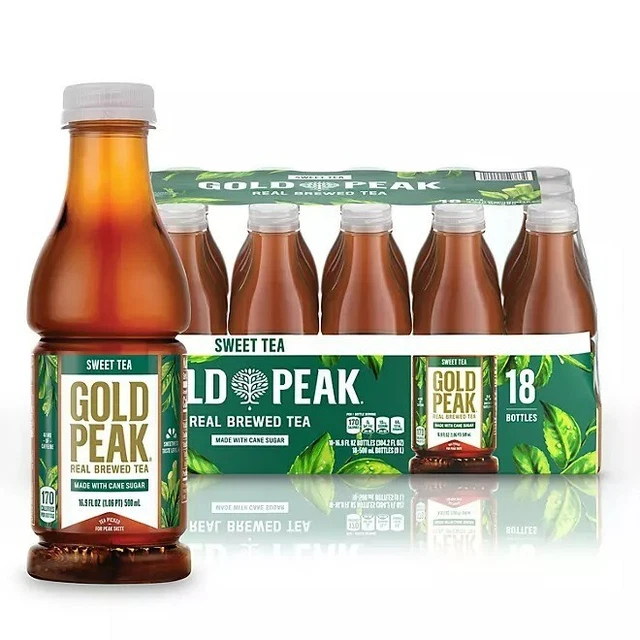18 PACK 16.9 fl oz. Gold Peak Classic Southern Style Sweet Tea 21.59