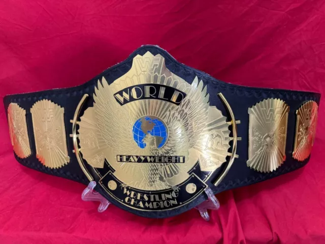 Winged Eagle Championship Wrestling Replica Title Belt Brass 2MM Adult size