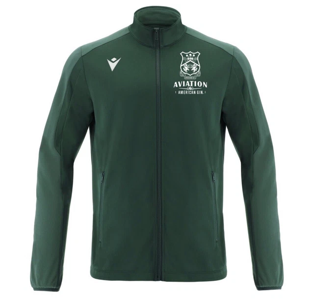 WREXHAM AFC 2022 Walk Out Jacket Macron Official Medium BNWT £82.99