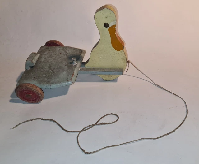 JEU ou JOUET A DECOUPER ANCIEN / LA FAMILLE CANARD lot de 7