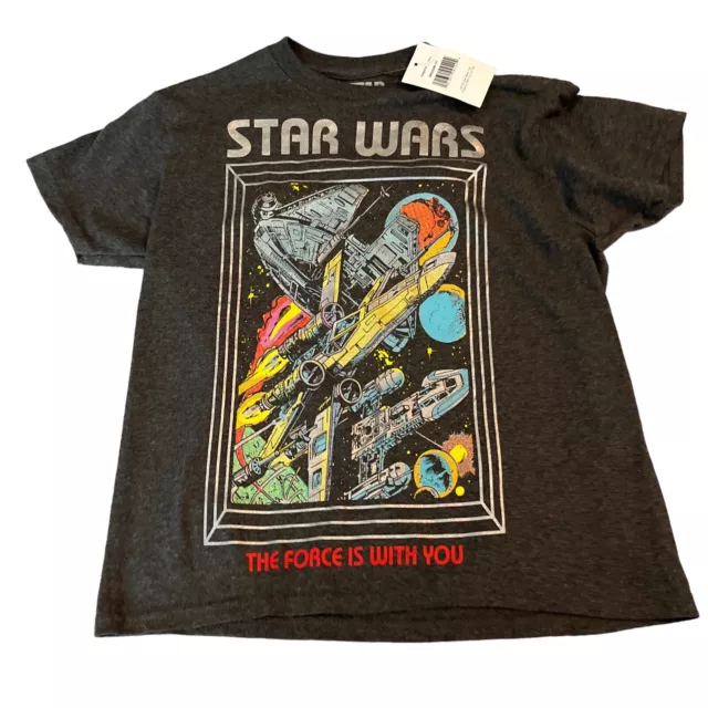 Star Wars T-shirt Boys Size Small New FREE Shipping
