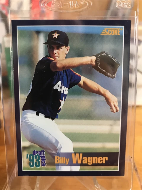 Billy Wagner #536 Draft Pick 1993 Score Astros Baseball