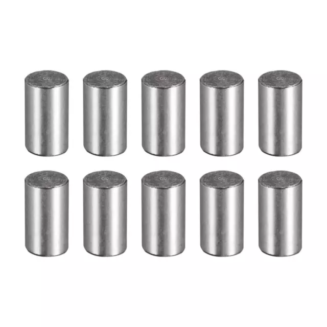 1/4-Inch x 1/2-Inch Dowel Pins, Heat Treated Alloy Steel Bright Finish 10pcs