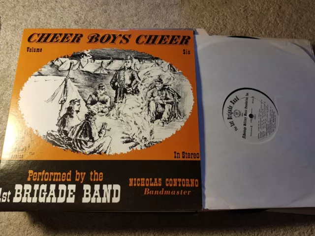 Cheer Boys Cheer Volume Six 1St Brigade Band Contorno - Lp