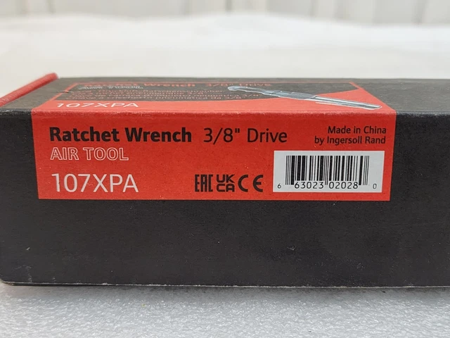 Ingersoll Rand 3/8" Drive Heavy Duty Air Ratchet Wrench Tool Pneumatic 107XPA 3