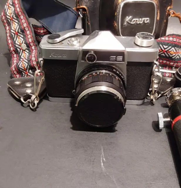 KOWA SE, 35mm Film SLR Camera f:50mm, 1:1.9 Fixed Lens. Fully tested Extra 49mm