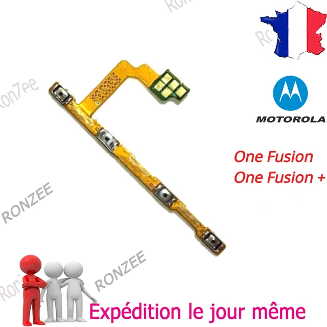 Bouton Empreinte Digital Pour Motorola Moto One Fusion (XT2073-2) - Noir