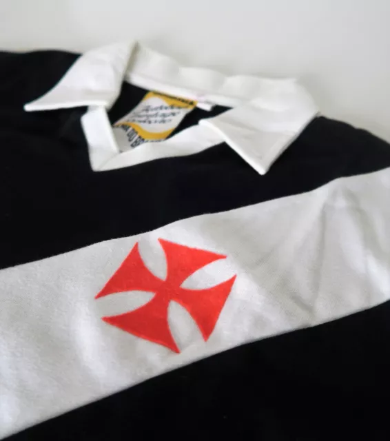 Vasco Da Gama maglia calcio retrò, Vintage Restilyng 70'S, Croce patente rossa 3