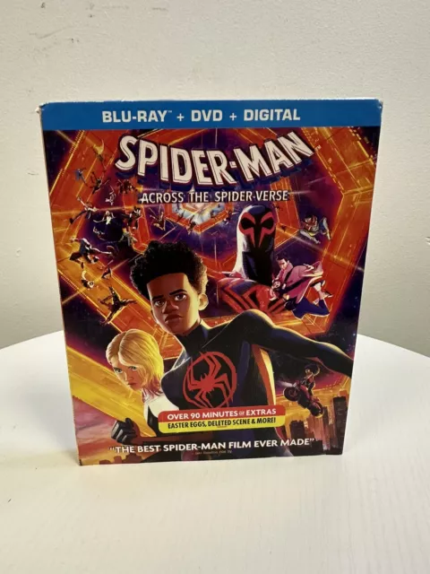 Spider-Man: Across the Spider-Verse (Blu-ray, 2023) Brand New With Digital