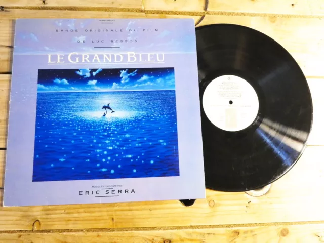 Eric Serra Le Grand Bleu Bof Lp 33T Vinyle Ex Cover Ex Original 1988