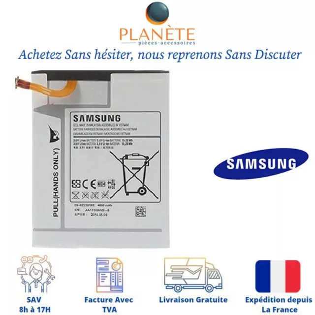 Originale Batterie EB-BT230FBE Pour Samsung Galaxy Tab 4 (SM-T230 ),(SM-T235)