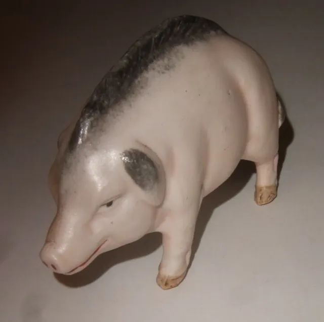 Razorback Pig Ceramic Figure