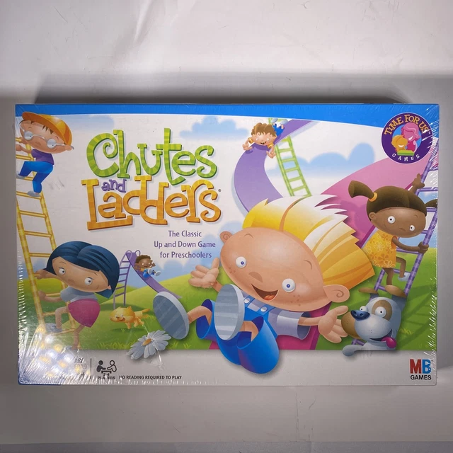 CHUTES AND LADDERS Preschool Board Game Hasbro Milton Bradley 2005 Game