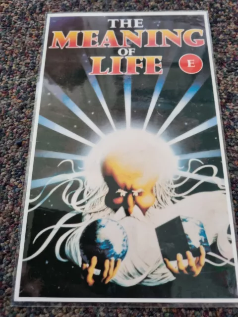 rave flyer -  - the meaning of life every monday