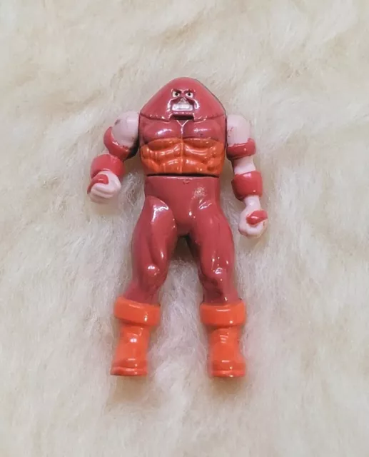 Vintage X-Men - Juggernaut Action Figure Toy Biz Marvel 1991 Metal 2.5" inches