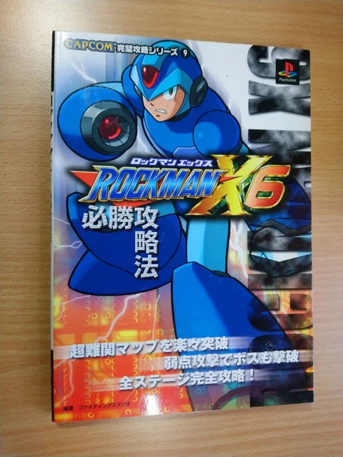 BOOK Rockman X6 - PlayStation 1 Game Guide MEGA MAN CAPCOM SONY PS1