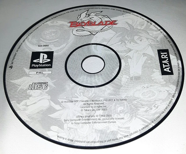 Jeu Beyblade Pour PlayStation 1 (PS1) - Version FR - Sans Notice - En Bon état