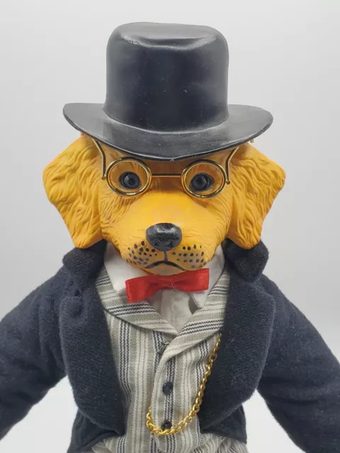 Rare Vintage 1994 Heritage Mint Pet Personalities Henry the Country Squire Dog
