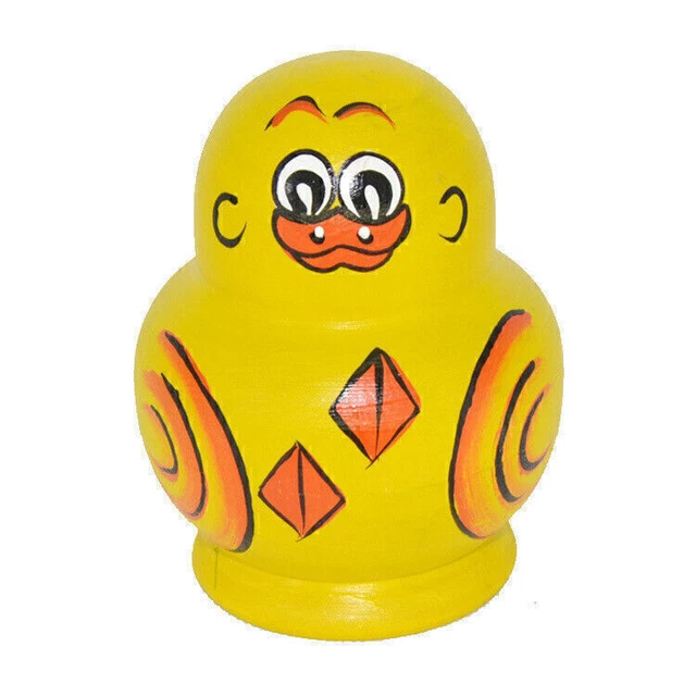 Lot De 6 Poupées Russes En Bois Pour Enfants, Garçons, Filles